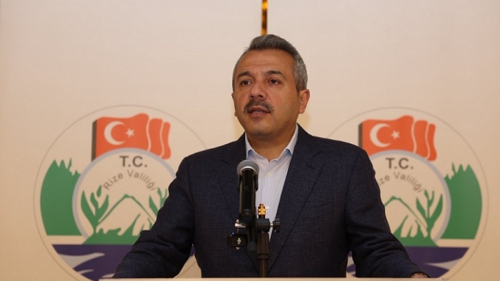 Rize Valisi Baydaş’tan 19 Mayıs Mesajı: “Fıtrat değişir sanma, bu kan yine o kandır.”
